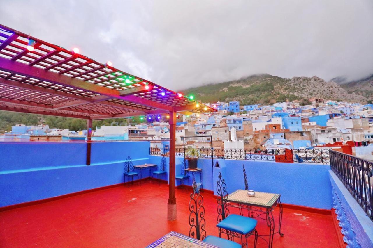 Aymane Rooftop Budget Panoramic Hotel Chefchaouen Exterior foto