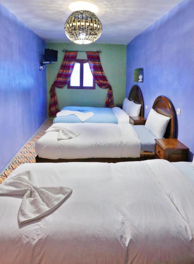 Aymane Rooftop Budget Panoramic Hotel Chefchaouen Exterior foto