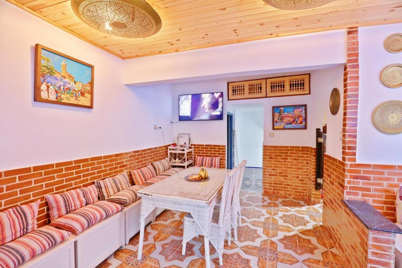 Aymane Rooftop Budget Panoramic Hotel Chefchaouen Exterior foto
